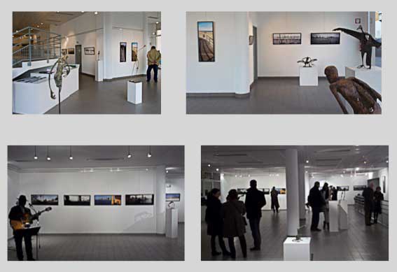 Exposition des photos de Claude Le Guillard,sur New York à la galerie Traverse à Mers-les-Bains